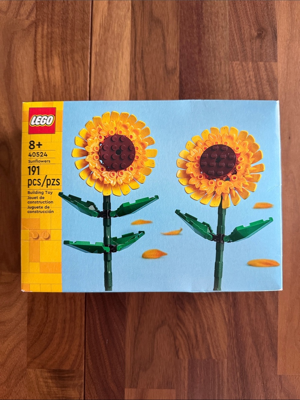 Lego Floral Set Trio in Pink, White, Yellow, Green